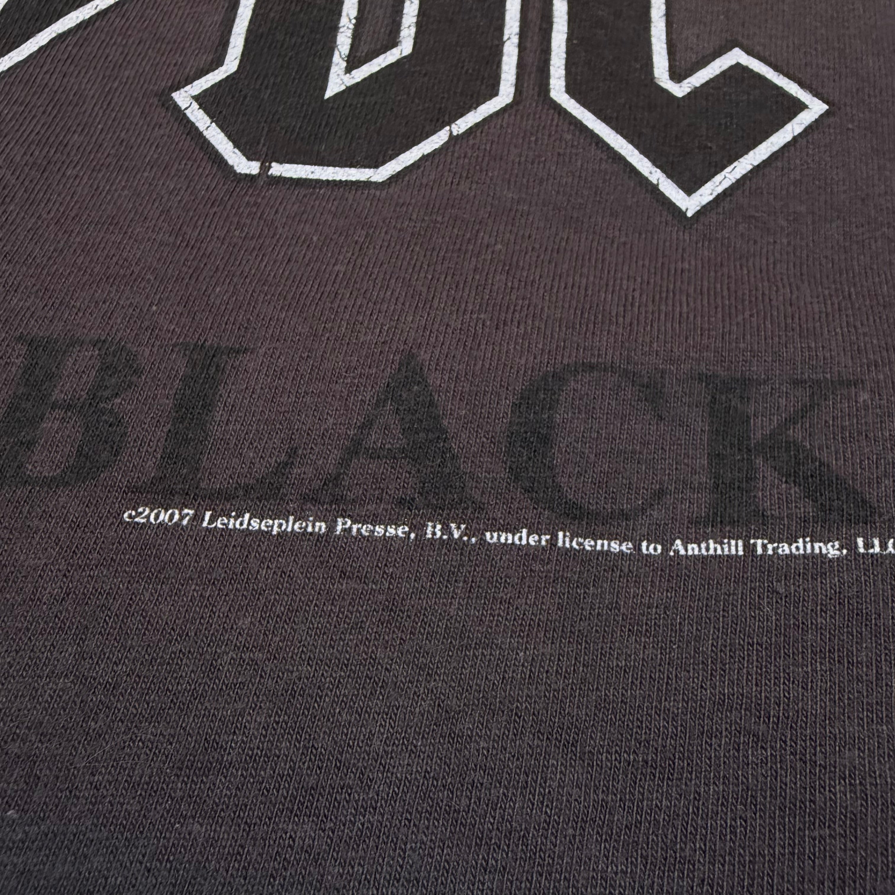 2007 AC/DC Back In Black Tour Tee