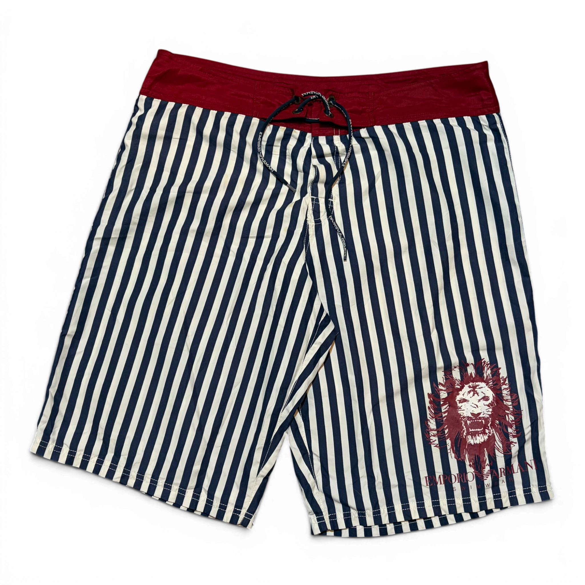 Emporio Armani Striped Y2K Swimsuit