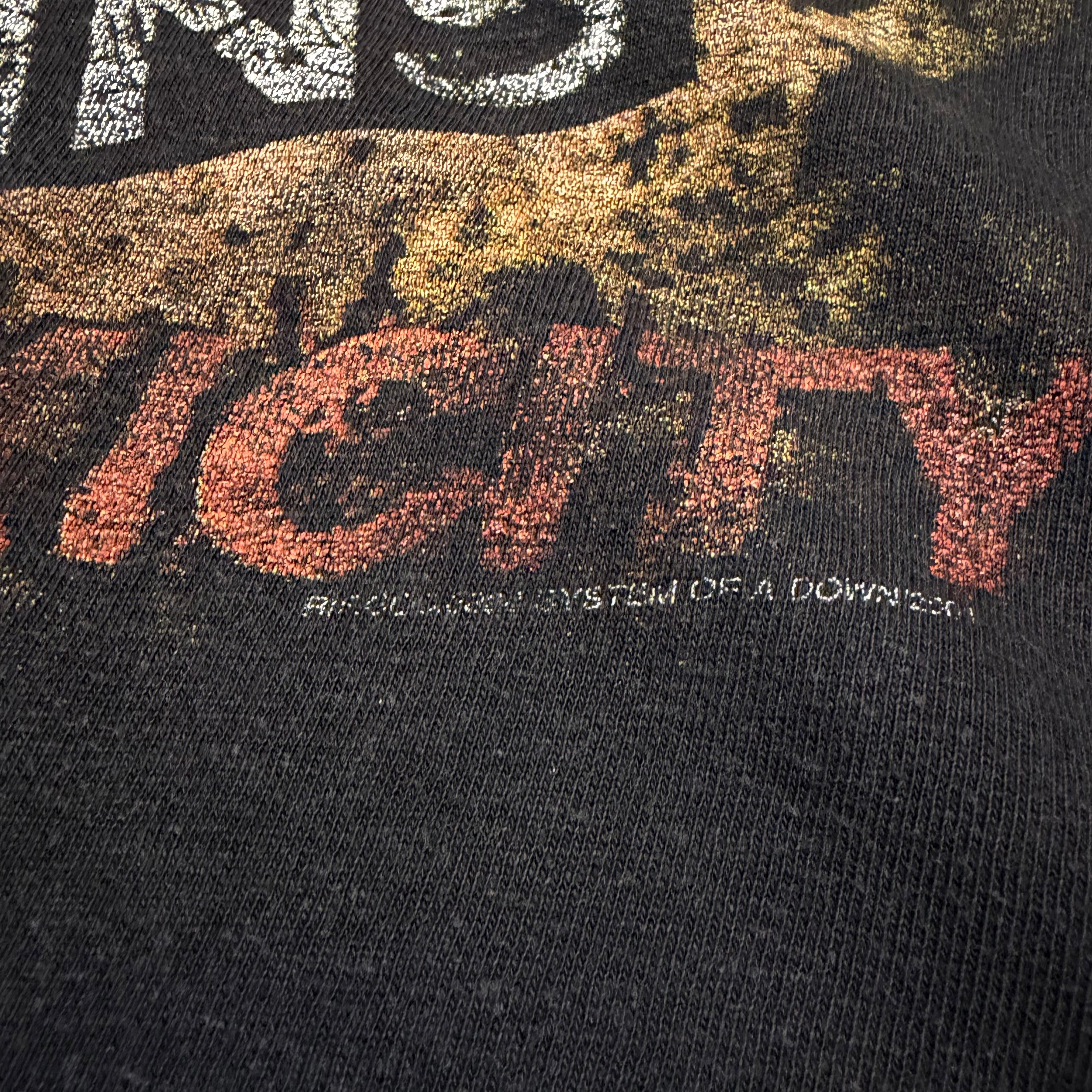 Vintage 2001 System Of A Down Toxicity “Toxic Twin” Merch Tee