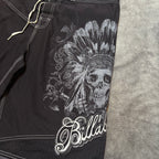 Billabong Y2K Patches And Skull Swimsuit