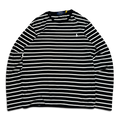 Polo Ralph Lauren Small Pony Striped Long Sleeve Tee