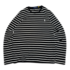 Polo Ralph Lauren Small Pony Striped Long Sleeve Tee