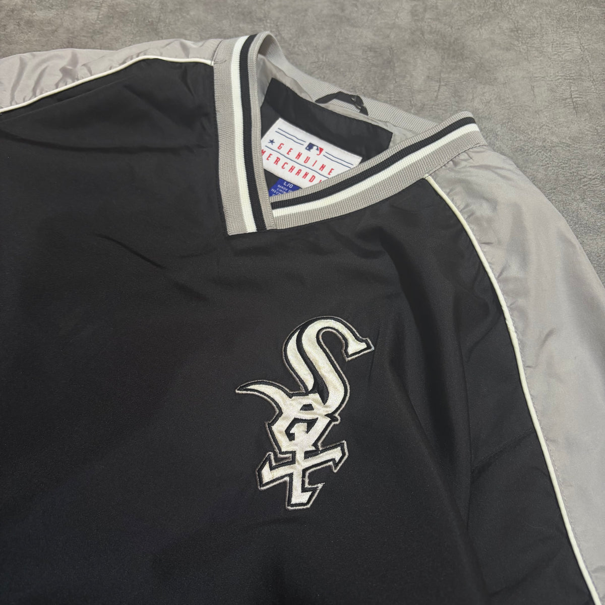 Vintage White Sox MLB Track Windbreaker Jacket
