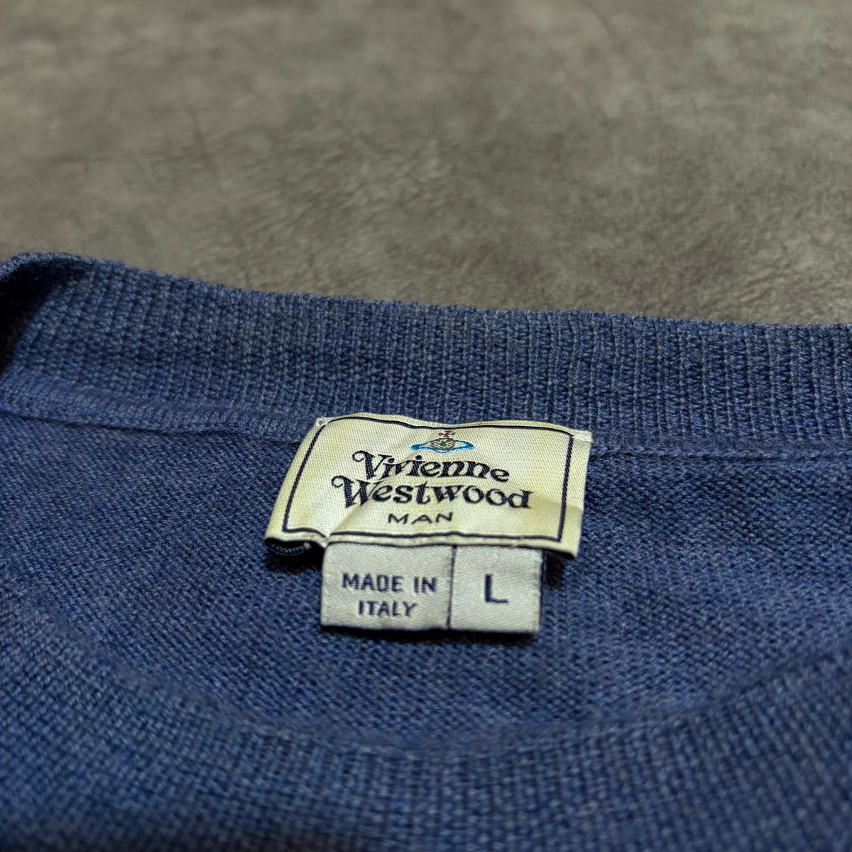 Vivienne Westwood Logo Wool Knitted Sweater