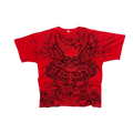 Vintage Y2K Skull AOP Grunge Graphic Tee