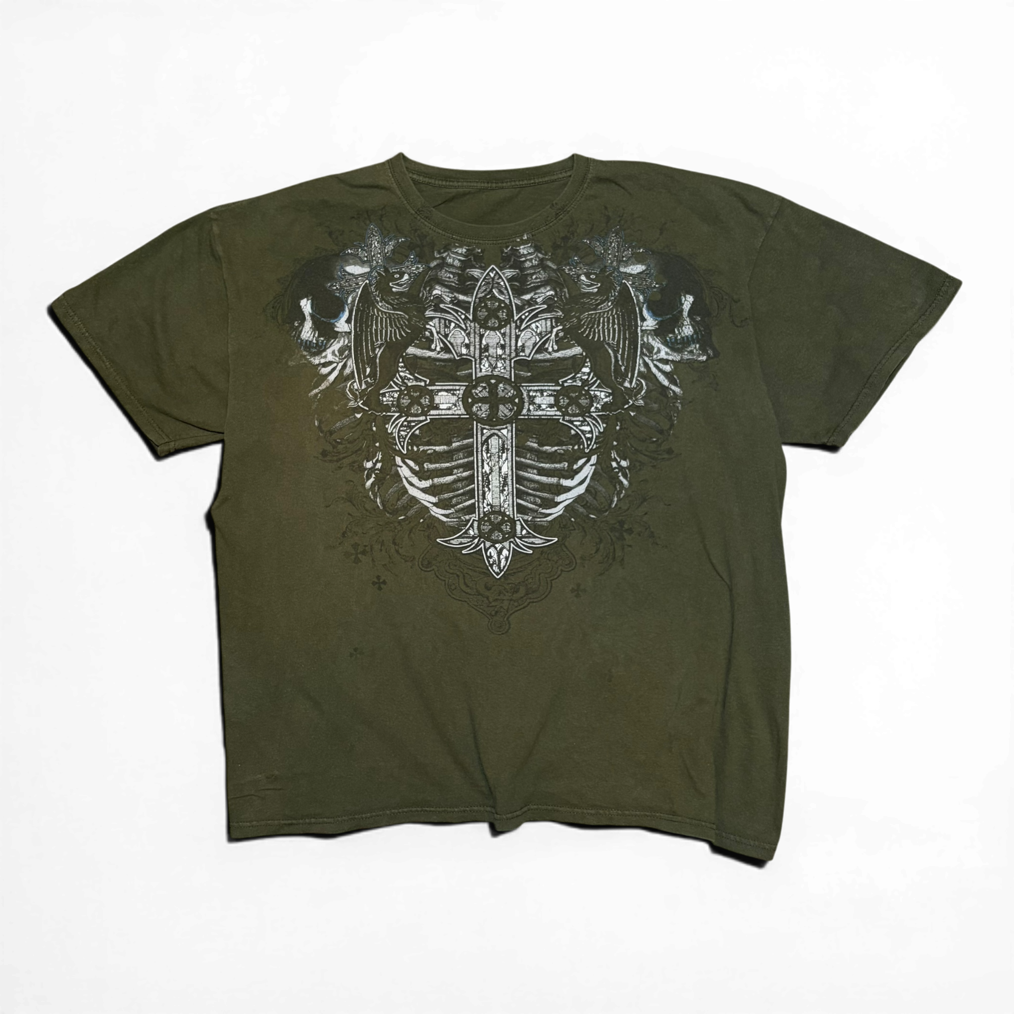 Y2K Affliction Style Grunge Tee