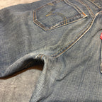 Vintage Y2K Levis 527 Low Rise Bootcut Distressed Jeans