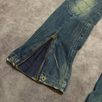 G-Star Raw Y2K Buckles Flared Jeans