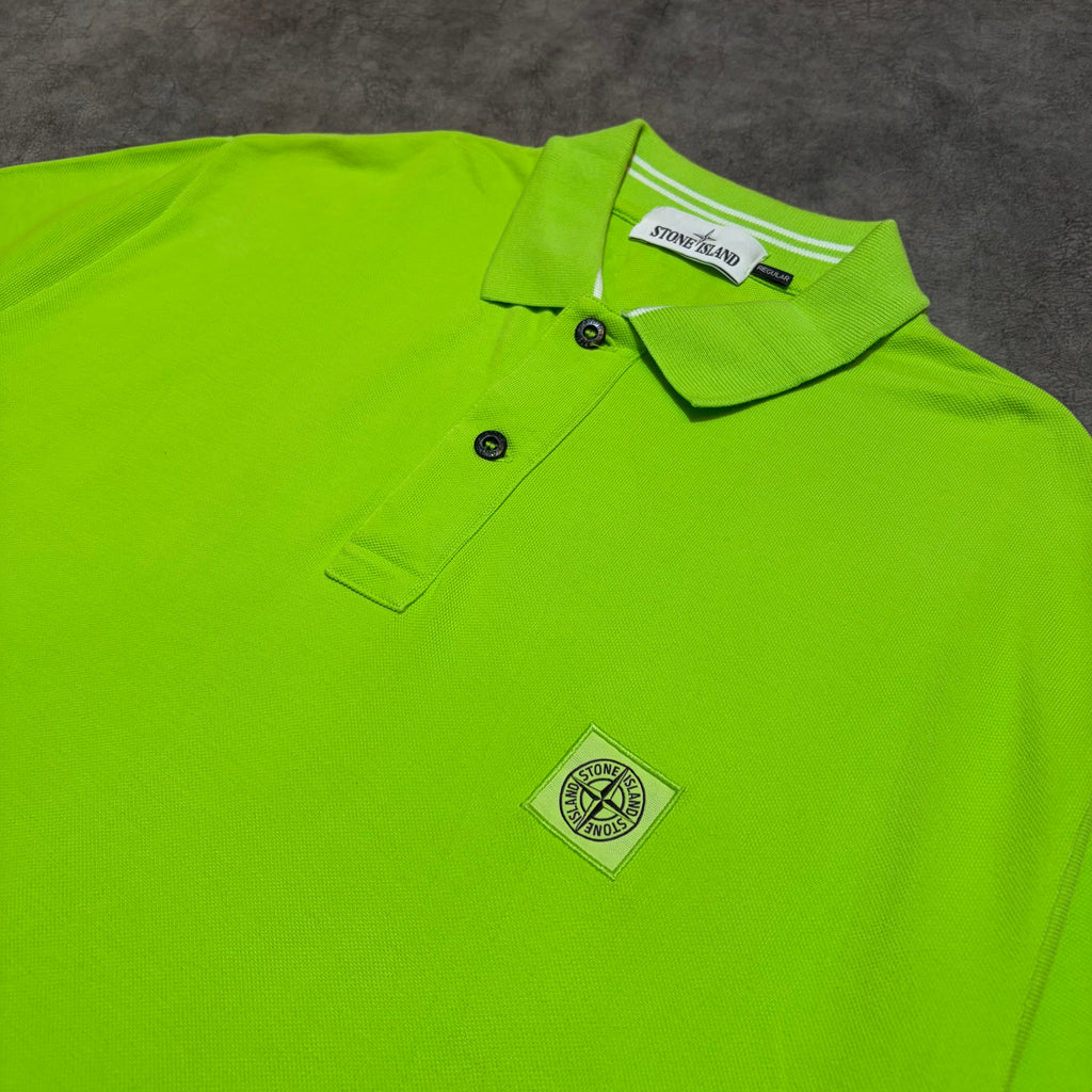 Stone Island Logo Polo Regular Fit Tee