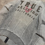 Vintage True Religion Bikers Style Zip Up Jacket