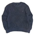 Allsaints Logo Heavyweight Knitted Sweater