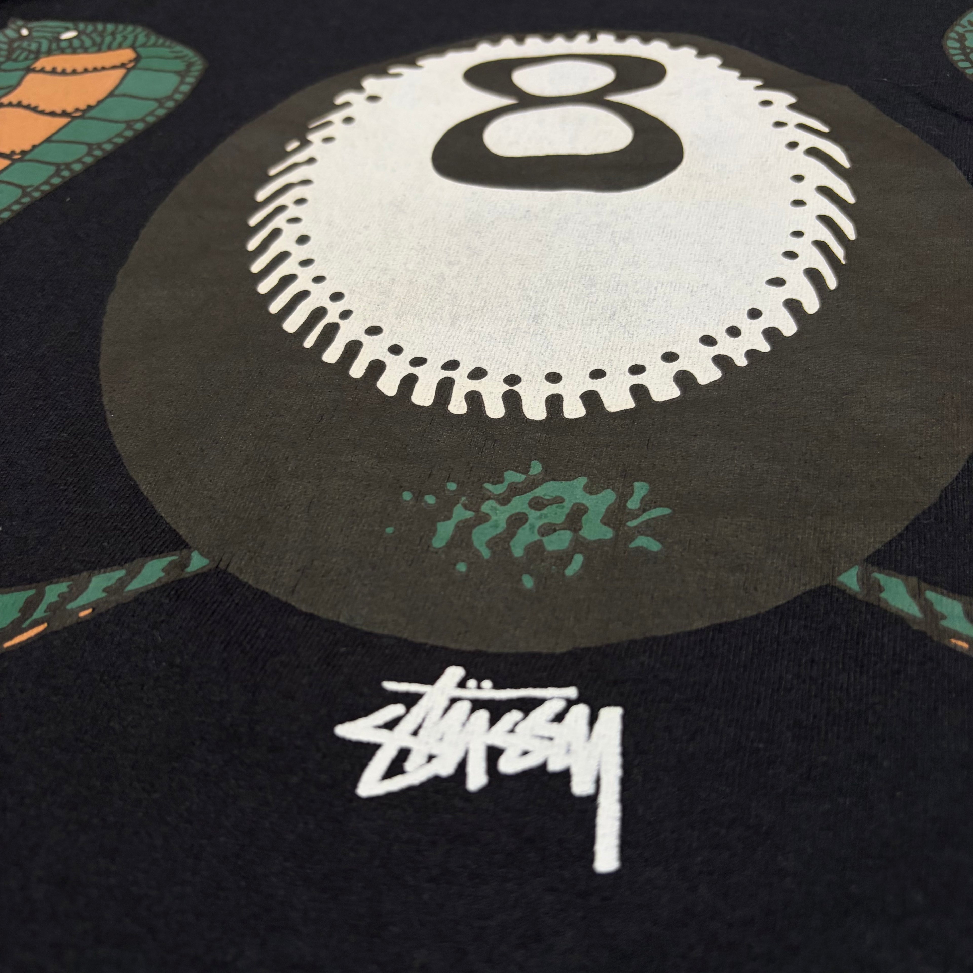 Stussy 8ball Pool Cobra Graphic Tee