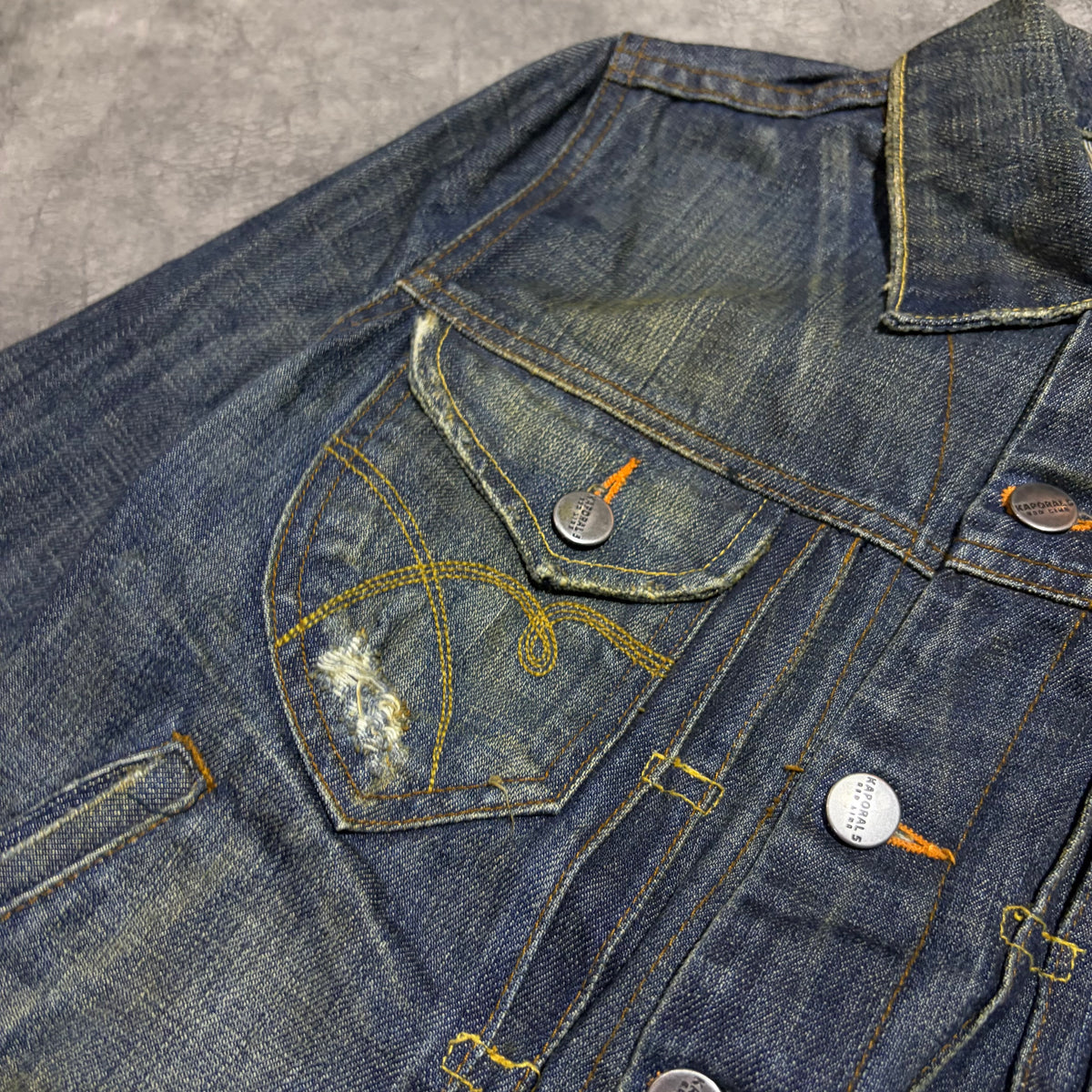 Vintage Kapokal 5 Y2K Patches Women’s Denim Jacket