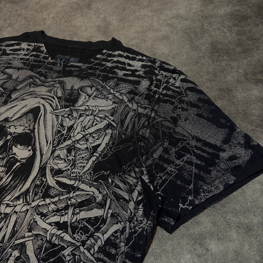 Xtreme Couture Y2K Grunge AOP Graphic Tee