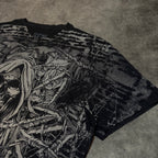 Xtreme Couture Y2K Grunge AOP Graphic Tee