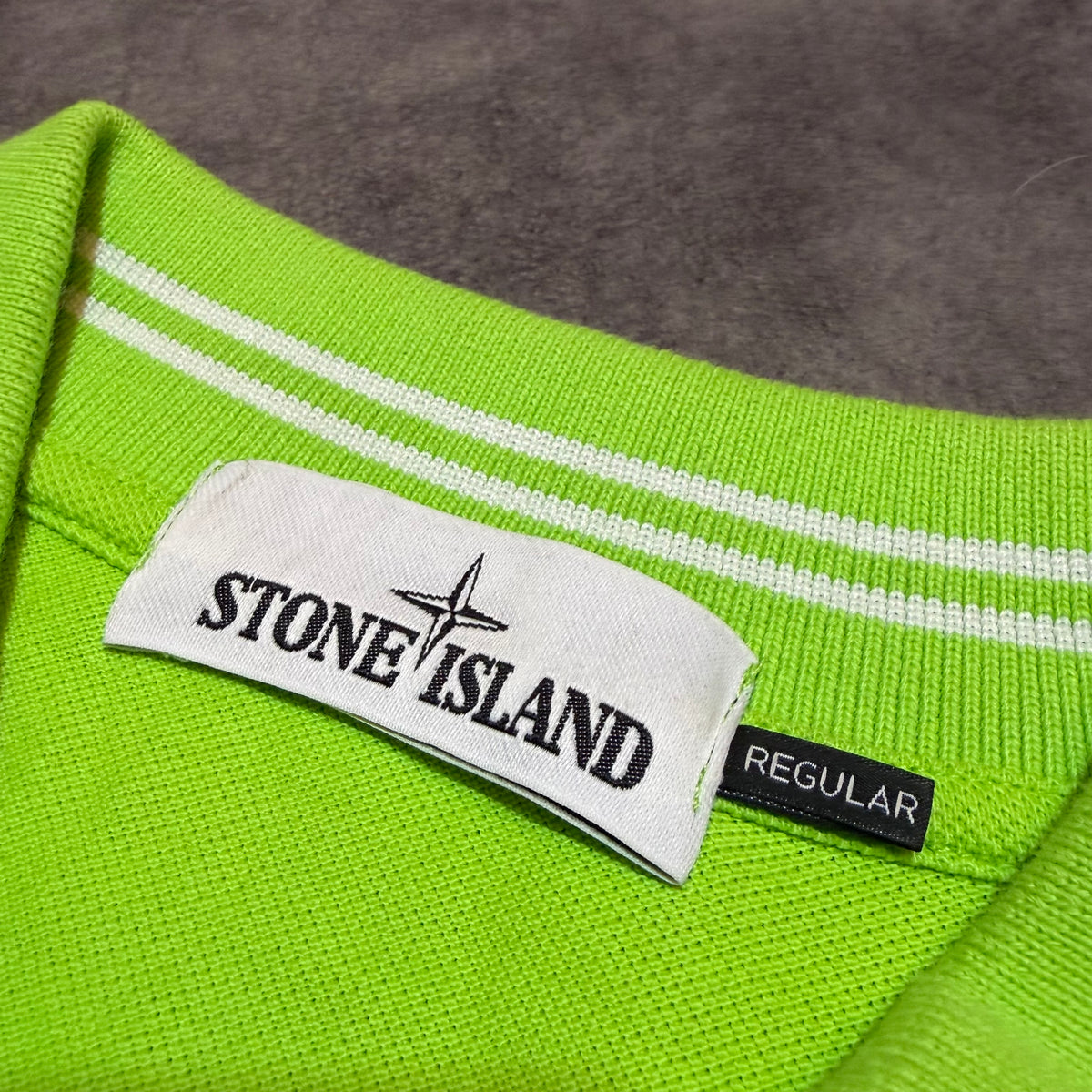 Stone Island Logo Polo Regular Fit Tee