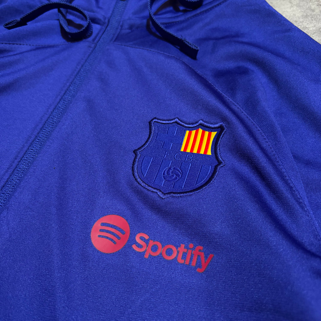 Barcelona 22/23 Hooded Strike Track Jacket