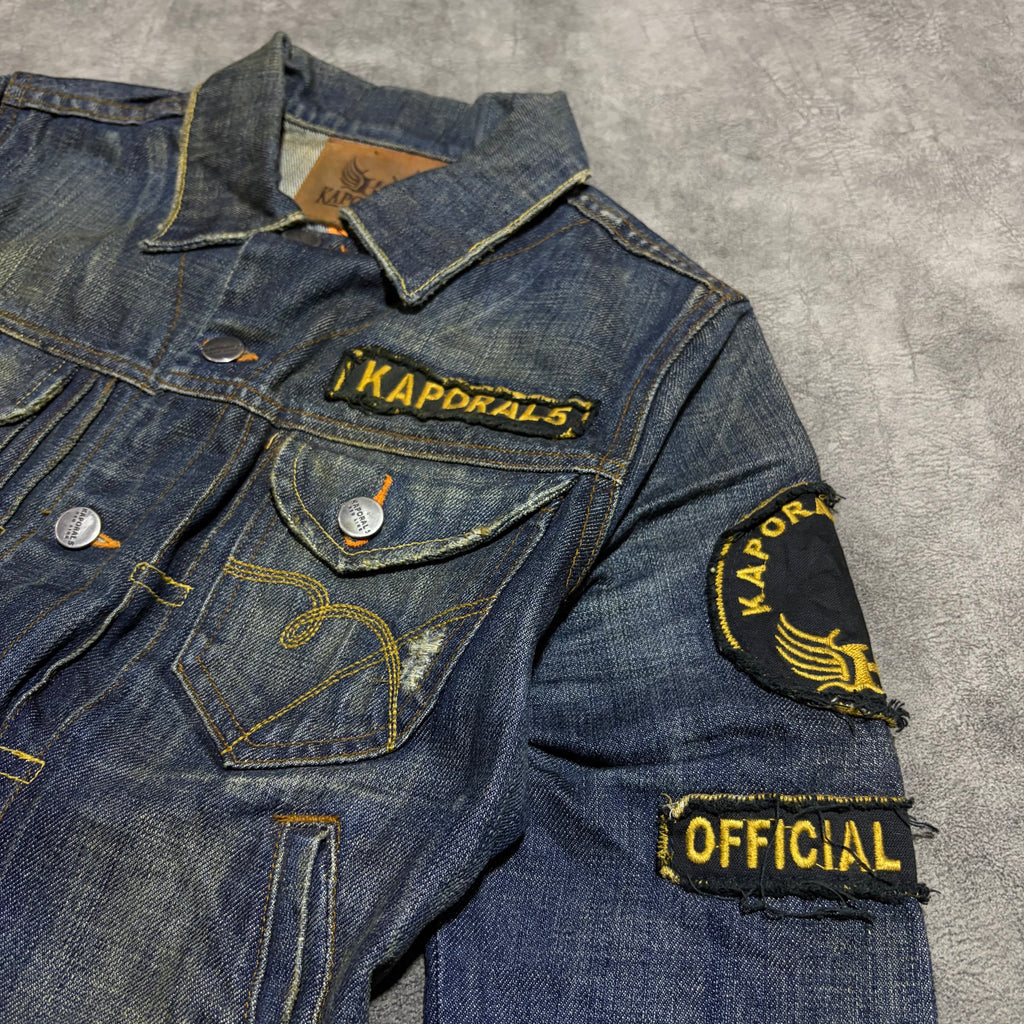 Vintage Kapokal 5 Y2K Patches Women’s Denim Jacket