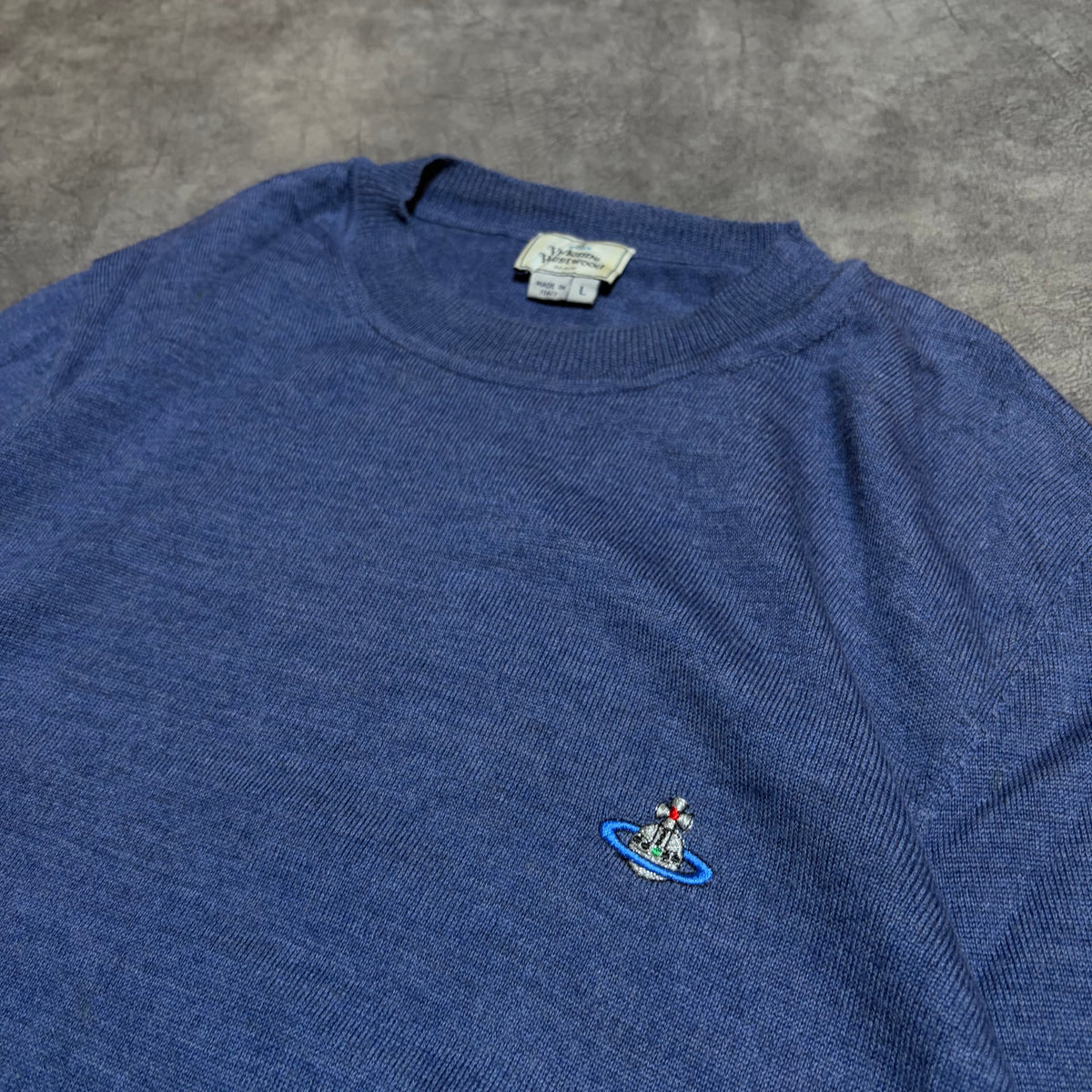 Vivienne Westwood Logo Wool Knitted Sweater