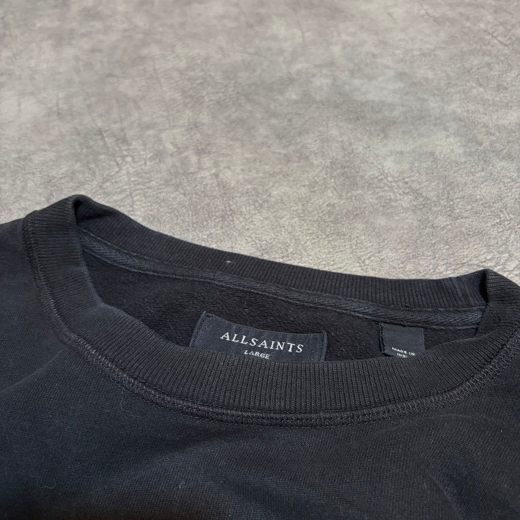 Allsaints Logo Heavyweight Crewneck