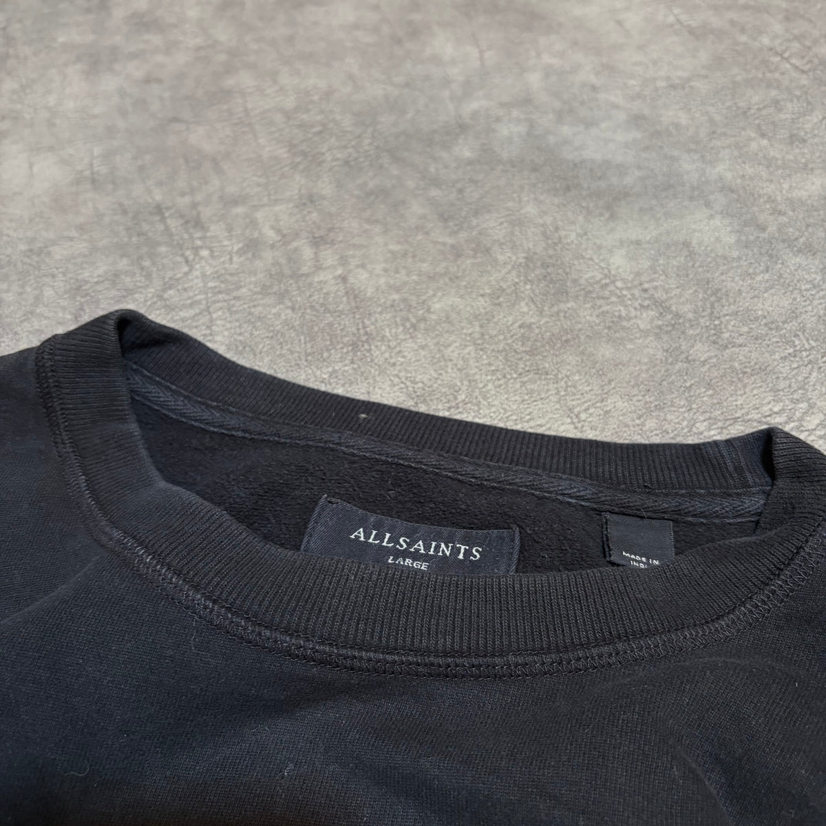 Allsaints Logo Heavyweight Crewneck