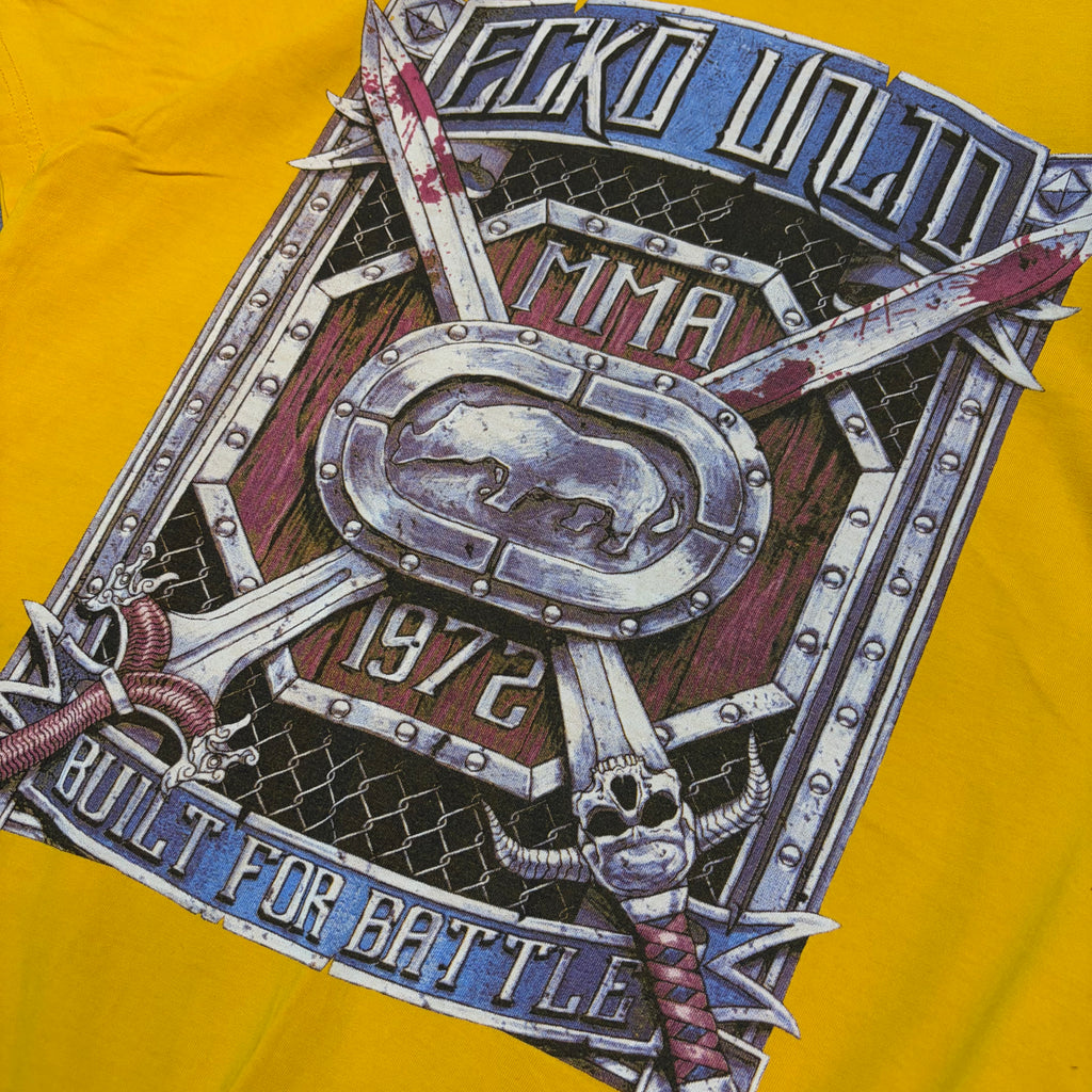Ecko Unltd MMA Built For Battle Y2K Graphic Tee