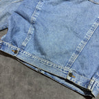 Vintage 80’s/90’s Wampum Distressed Denim Jacket