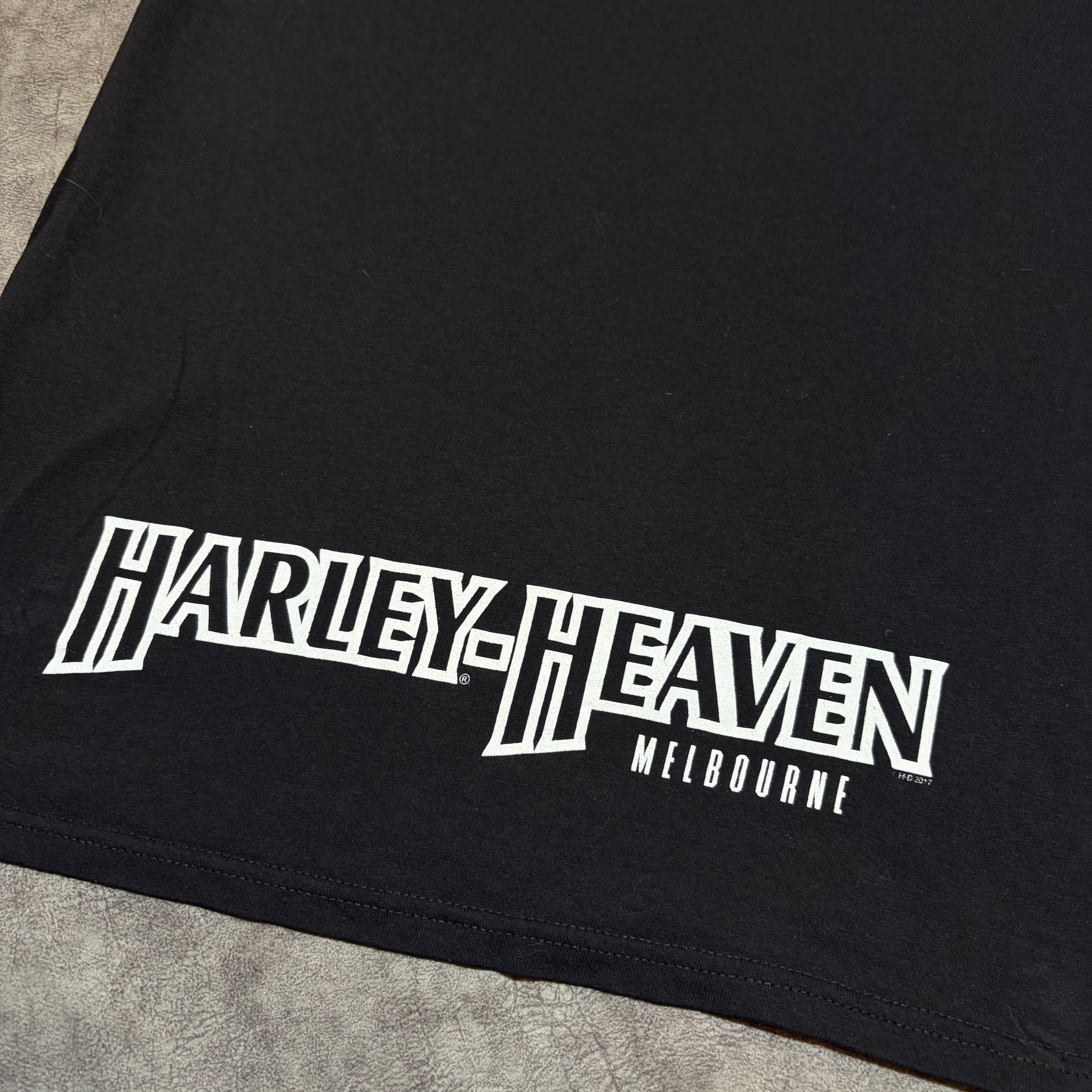 Harley-Heaven Melbourne SpellOut Tee