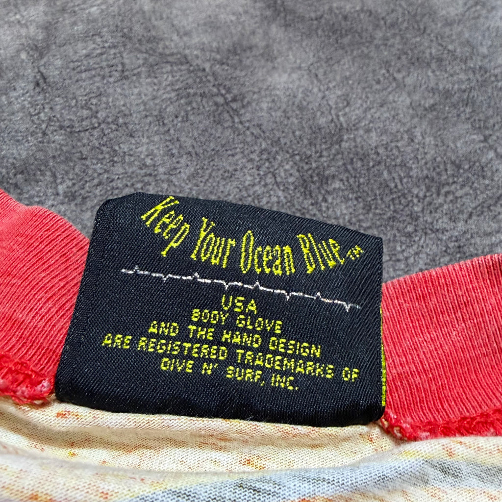 Vintage 90’s Body Glove Surfing Y2K AOP Tee