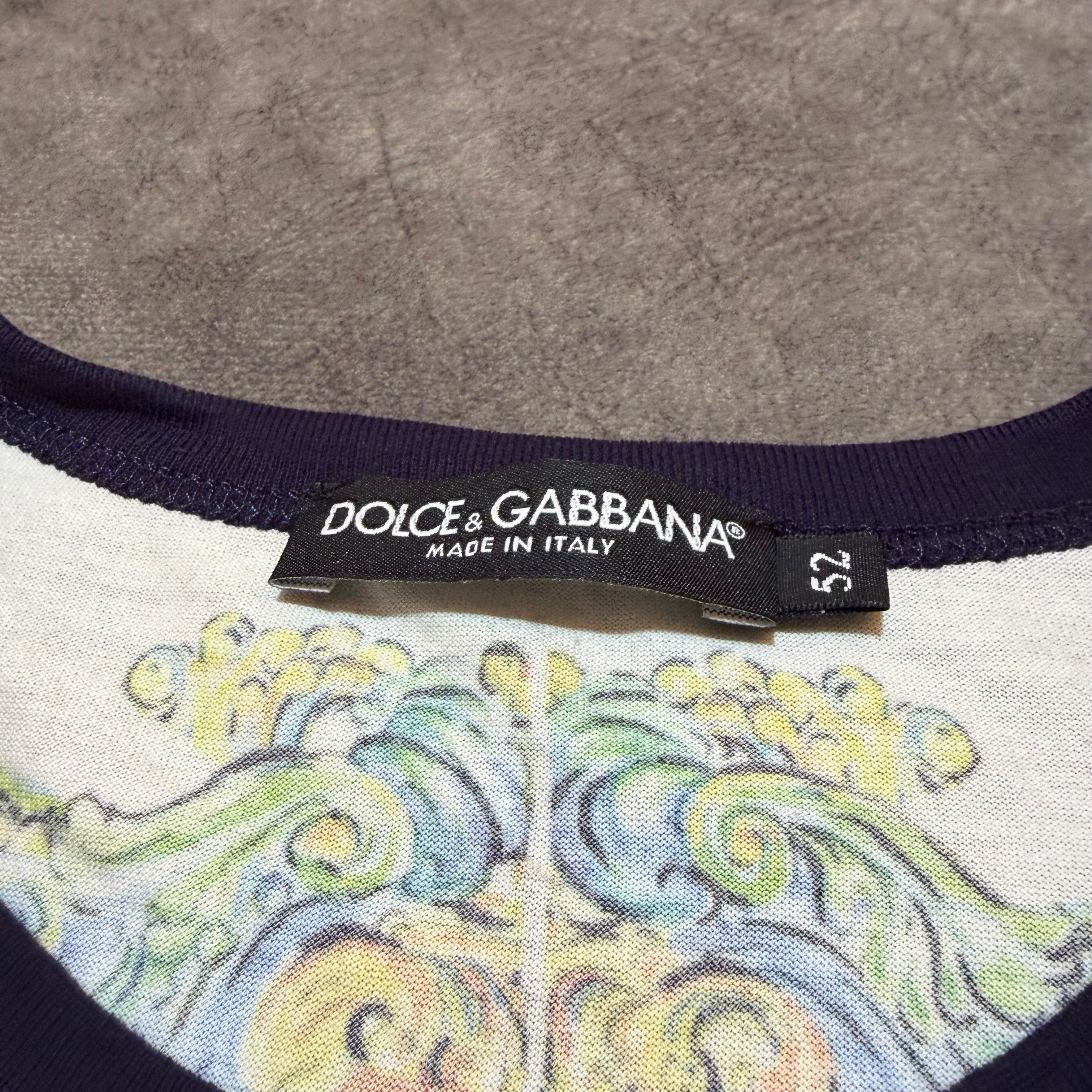 Dolce & Gabbana Sicilian Print Tee
