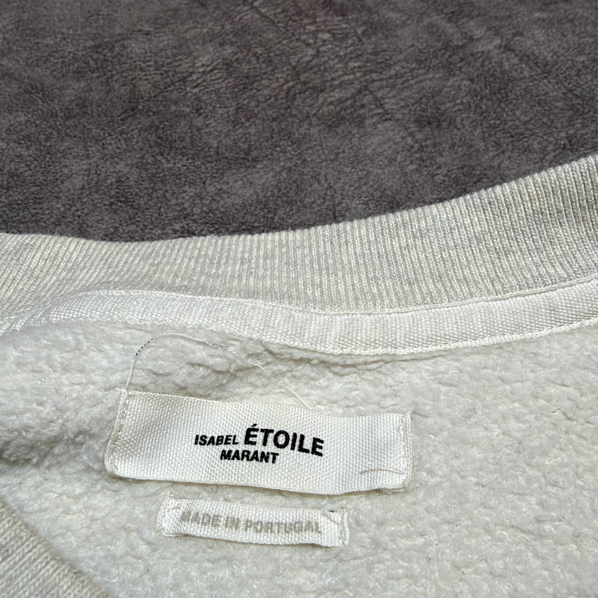Isabelle Étoile Marant SpellOut 2 Tone Y2K Sweater