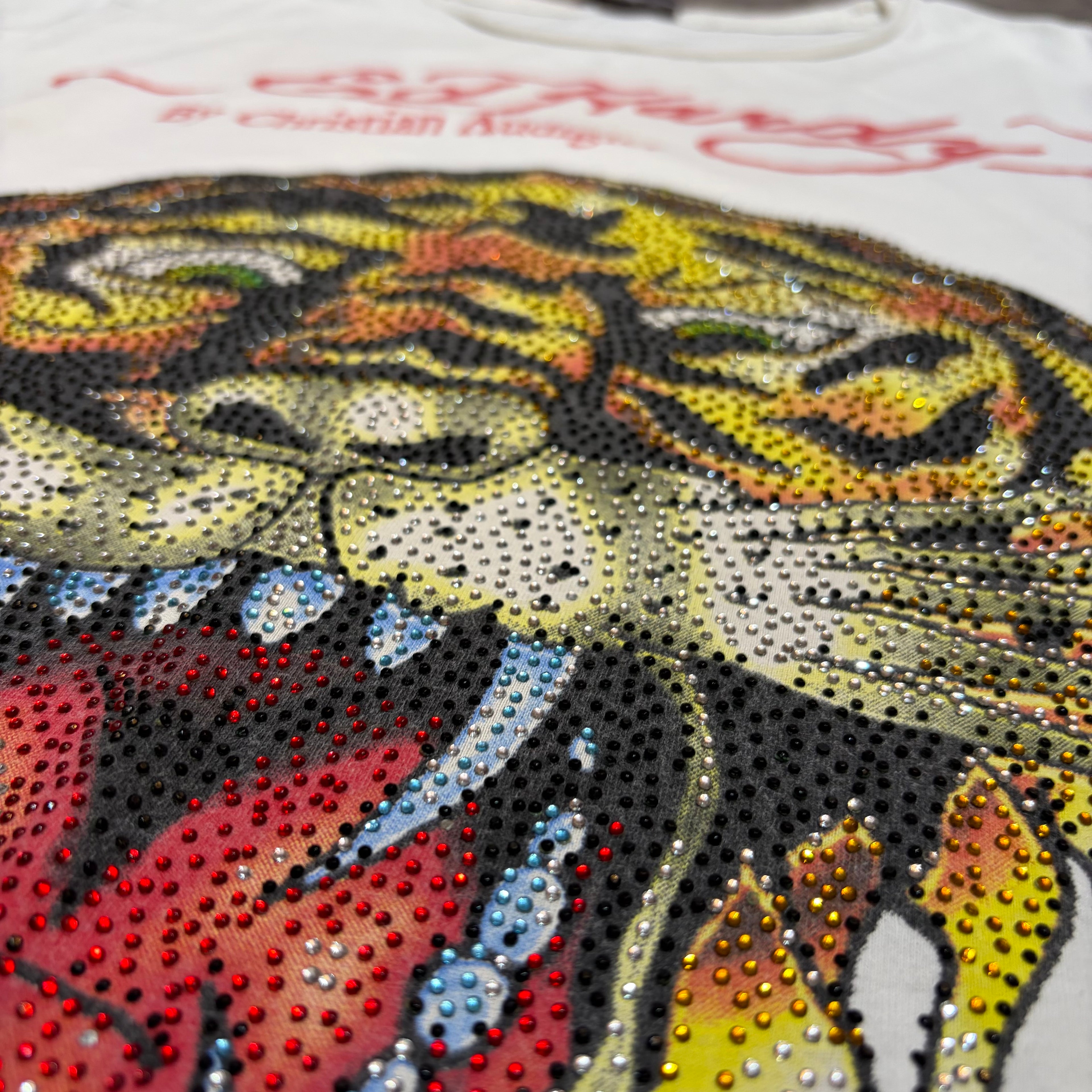 Vintage Ed Hardy By Christian Audigier Y2K Tiger Graphic Tee