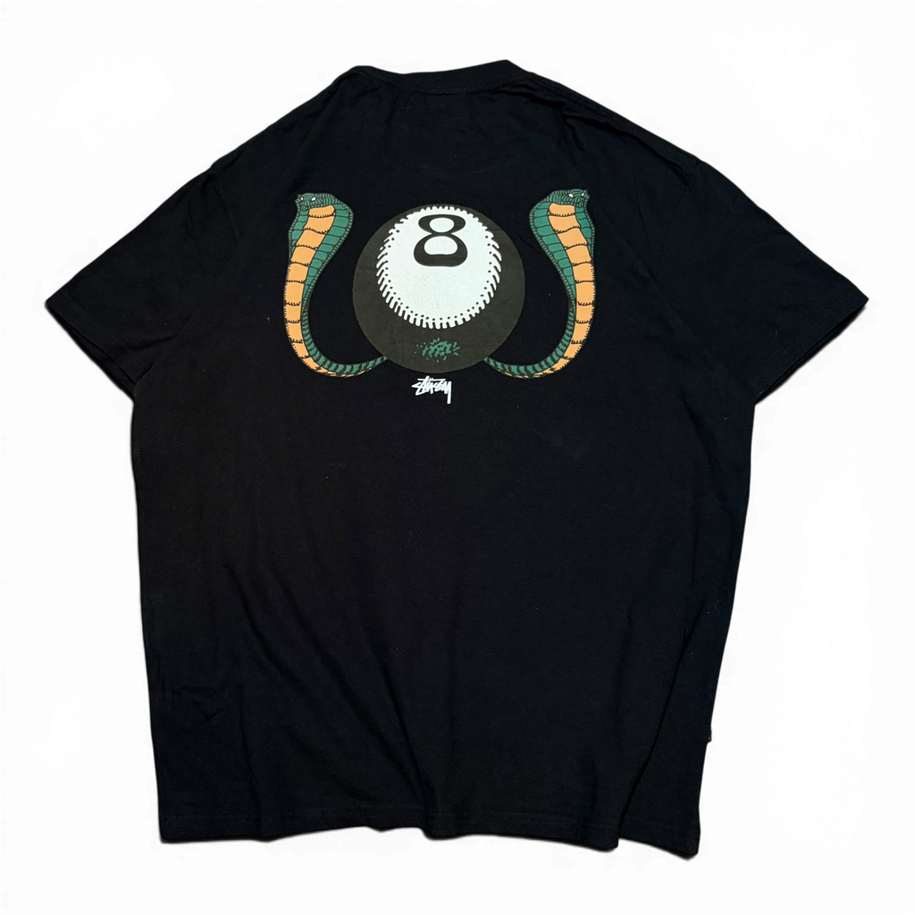 Stussy 8ball Pool Cobra Graphic Tee
