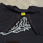 Vintage Y2K Dickies Velvet Print SpellOut Tee