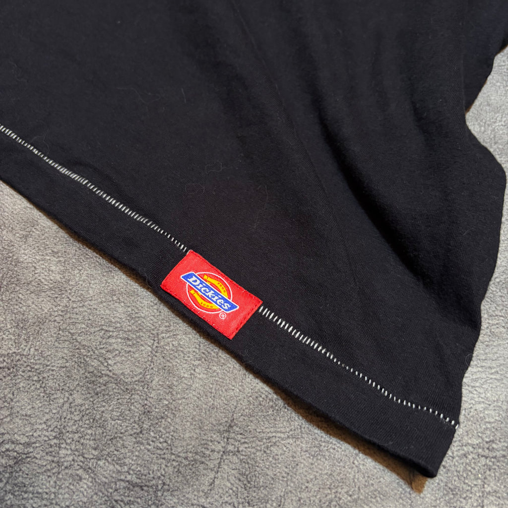 Vintage Y2K Dickies Velvet Print SpellOut Tee