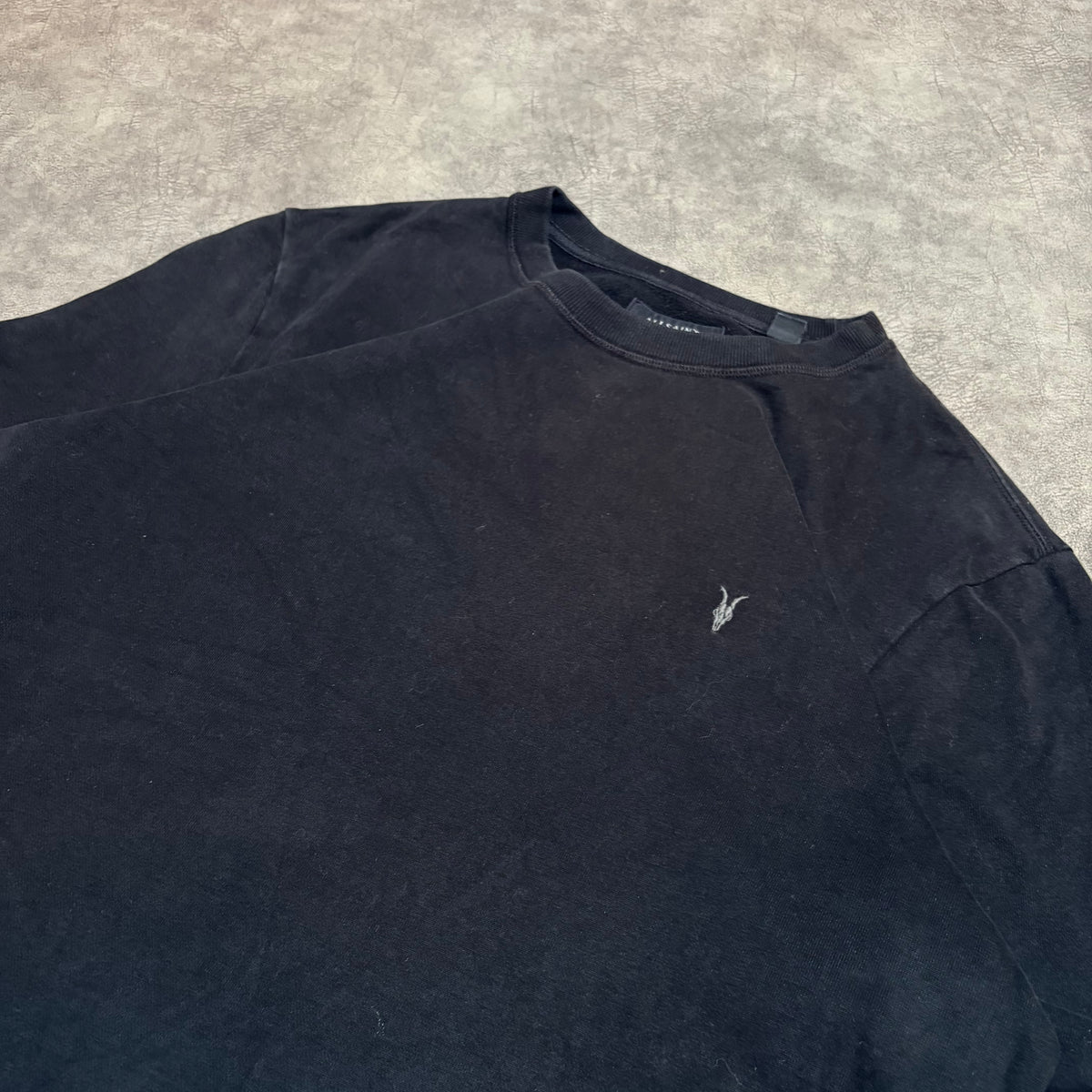 Allsaints Logo Heavyweight Crewneck