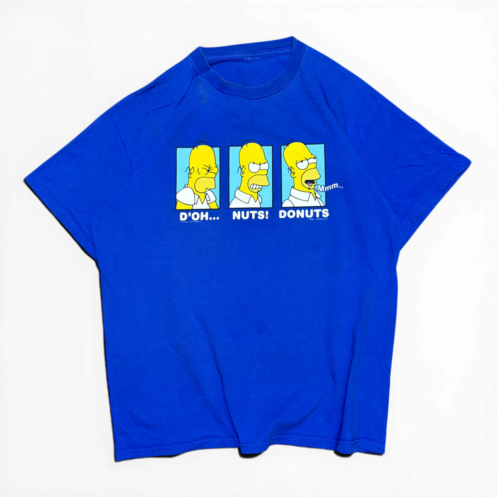 Vintage 04 Simpsons Donuts graphic Tee