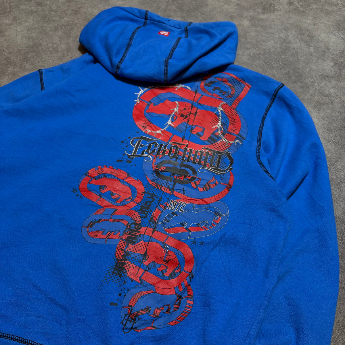 Ecko Unltd MMA Y2K Graphic Hoodie