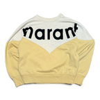 Isabelle Étoile Marant SpellOut 2 Tone Y2K Sweater