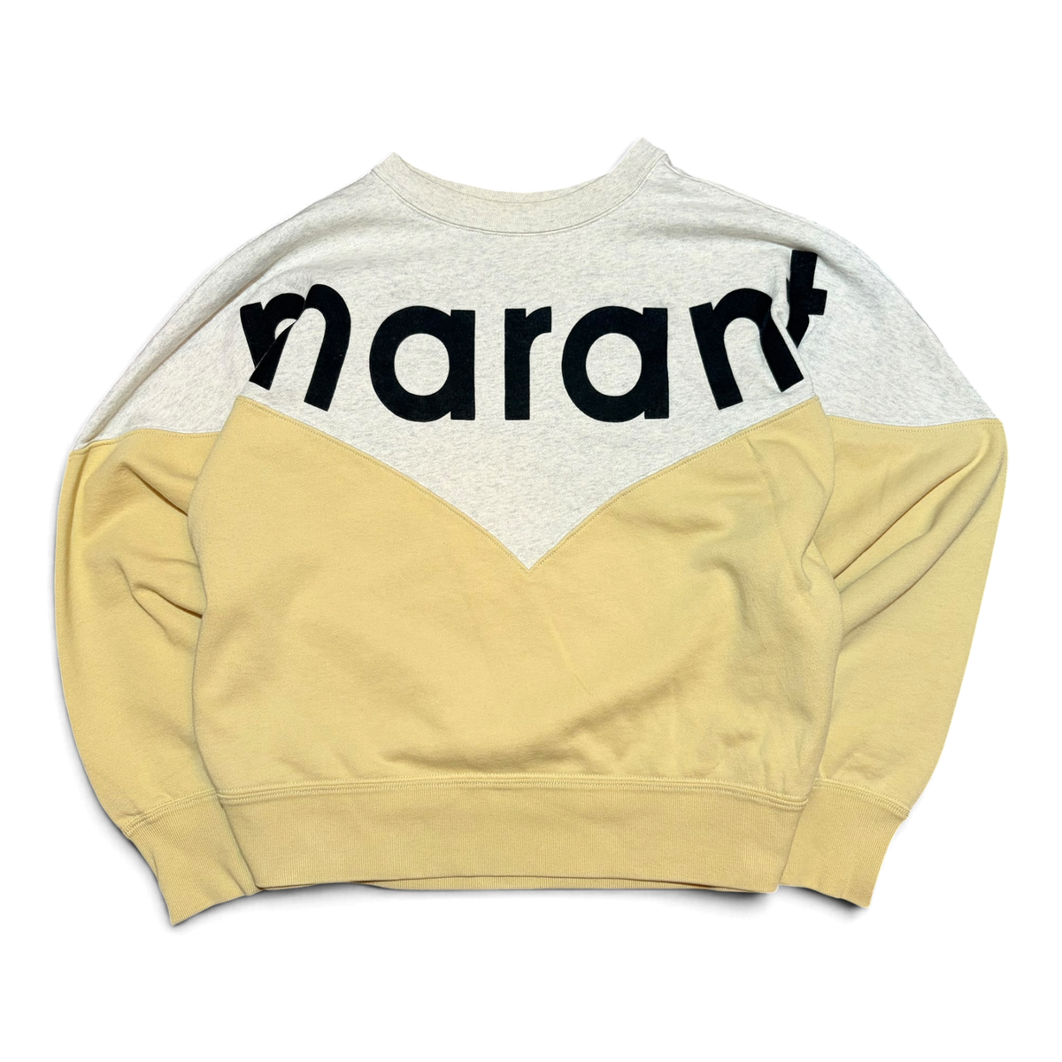 Isabelle Étoile Marant SpellOut 2 Tone Y2K Sweater