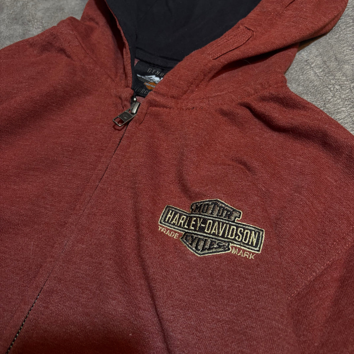 Harley Davidson Y2K ZipUp Hoodie