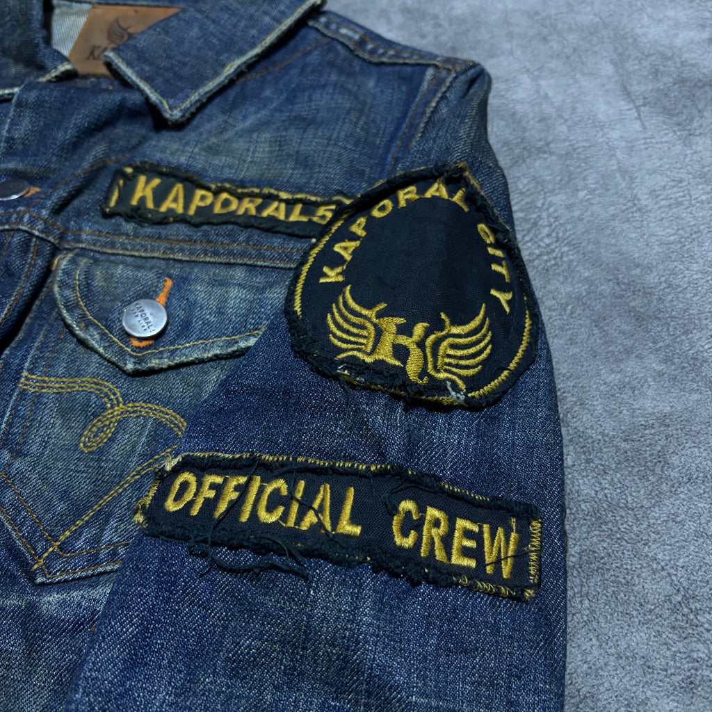 Vintage Kapokal 5 Y2K Patches Women’s Denim Jacket