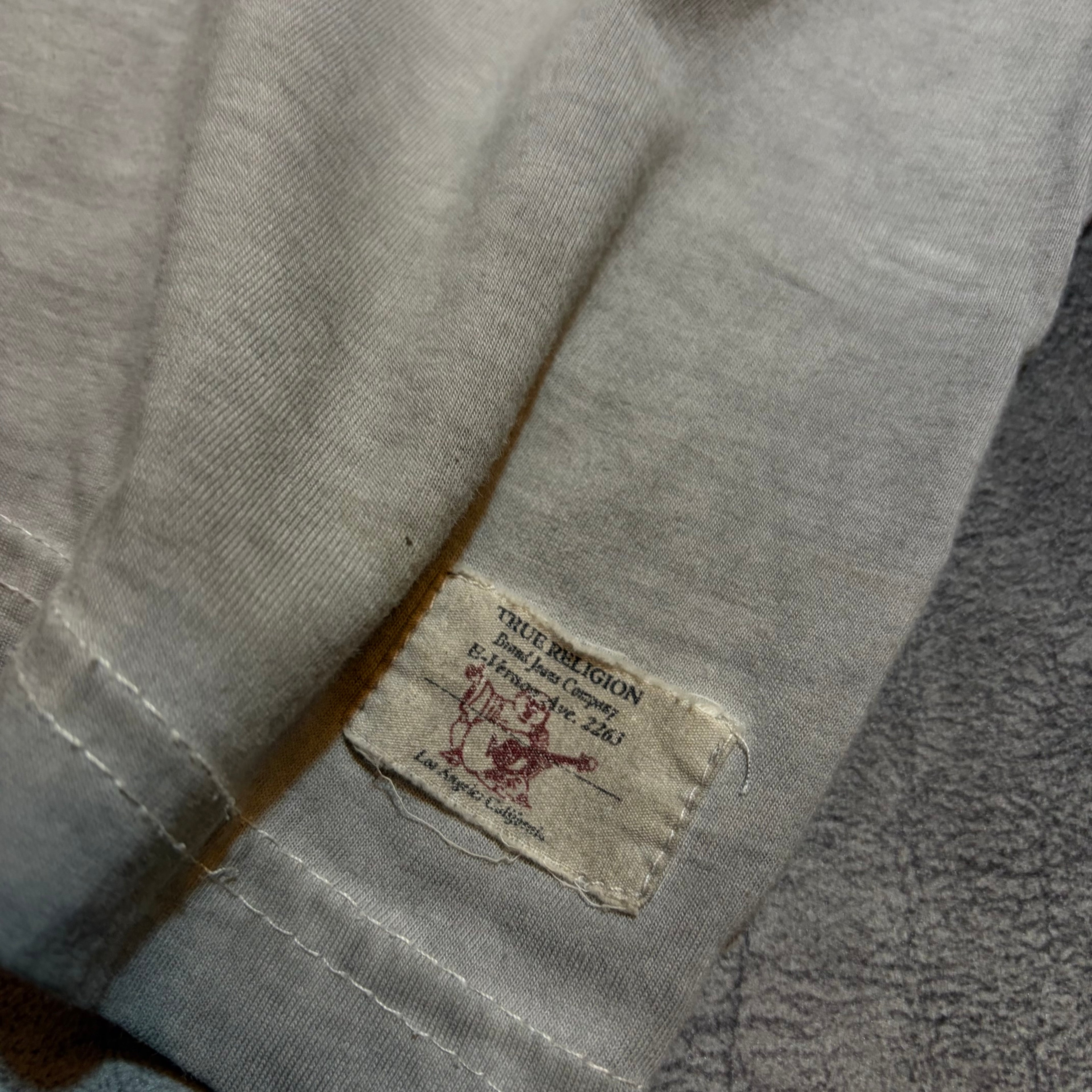 Vintage Y2K True Religion American Flag Graphic Tee