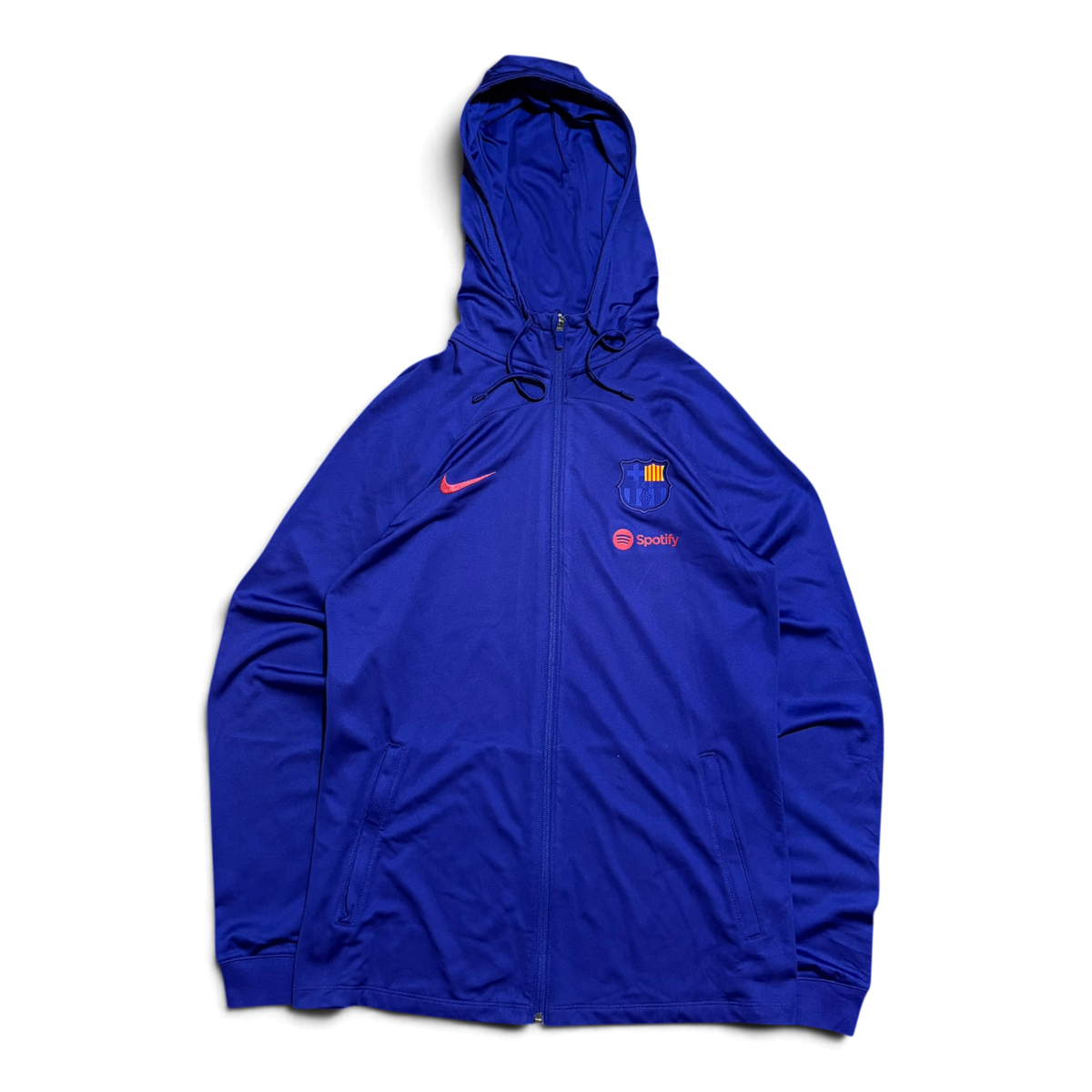 Barcelona 22/23 Hooded Strike Track Jacket