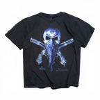Vintage Y2K Alchemy Gothic Skull Graphic Tee