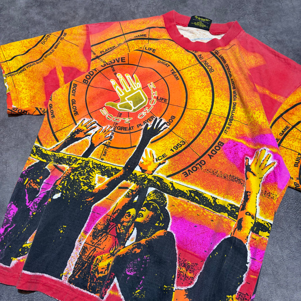 Vintage 90’s Body Glove Surfing Y2K AOP Tee