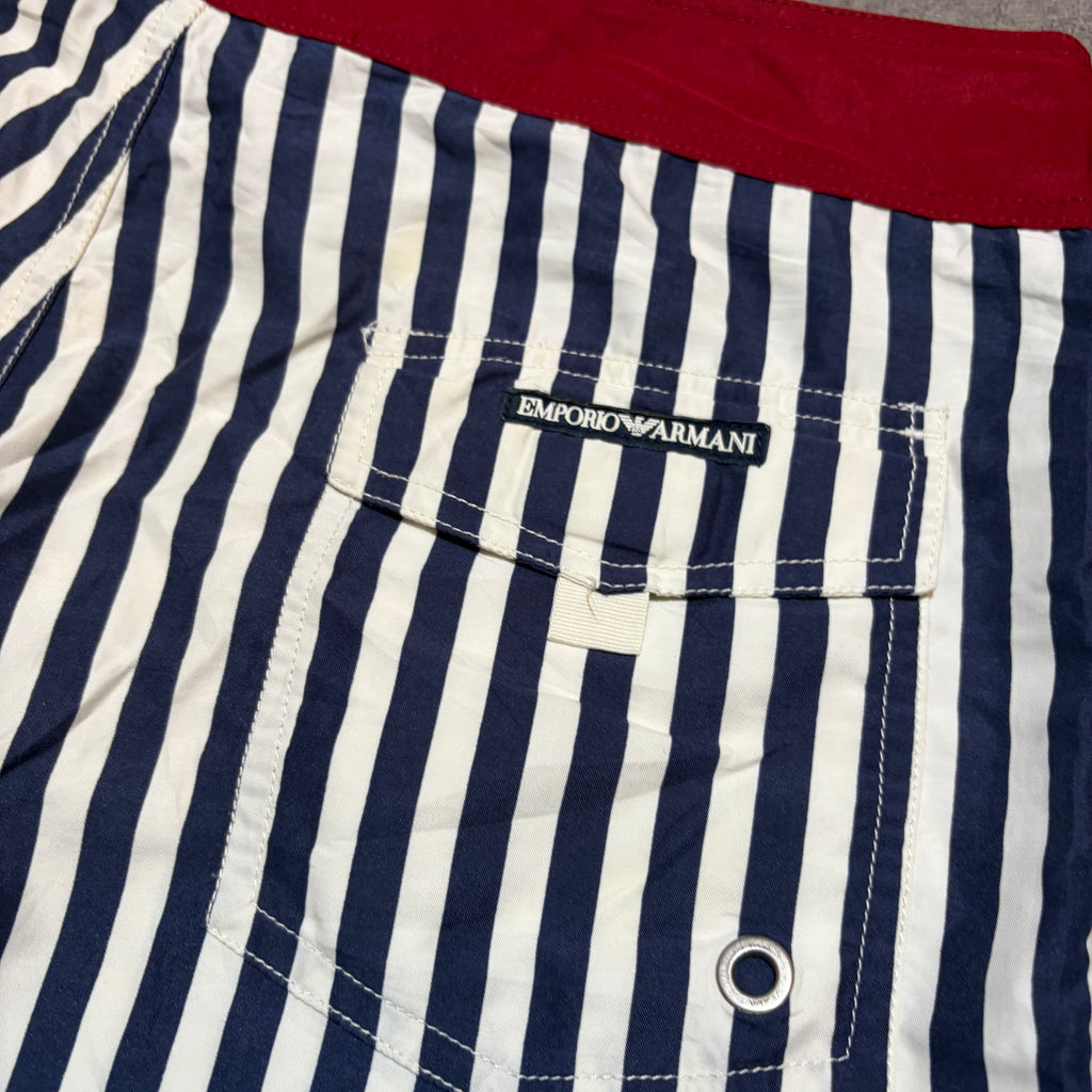 Emporio Armani Striped Y2K Swimsuit