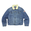Vintage Tommy Hilfiger Women's
Denim Sherpa Lined Jacket