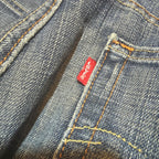 Vintage Y2K Levis 527 Low Rise Bootcut Distressed Jeans