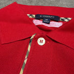 Burberry London Long Sleeve Polo Tee